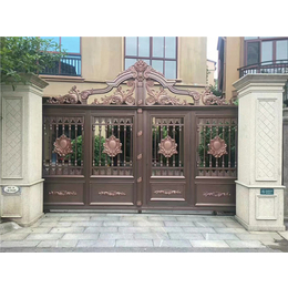 福州鋁藝大門(mén)哪家好|鋁藝大門(mén)|【奉世門(mén)業(yè)】(圖)